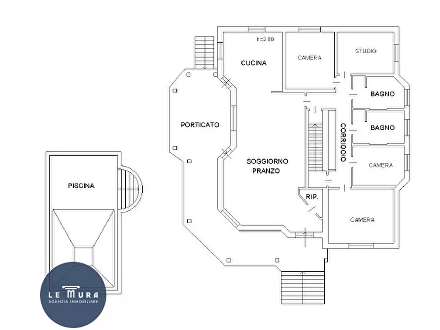 Immagine 45 di Villa in vendita  in Via Brigata Re a Gorizia