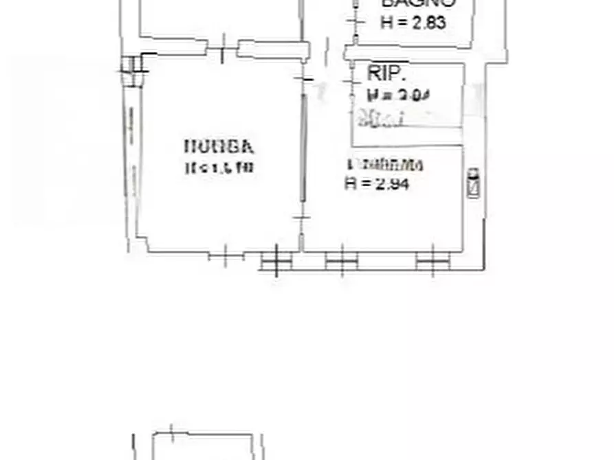 Immagine 14 di Appartamento in vendita  in Piazza Vittorio Emanuele, 9 a Feltre