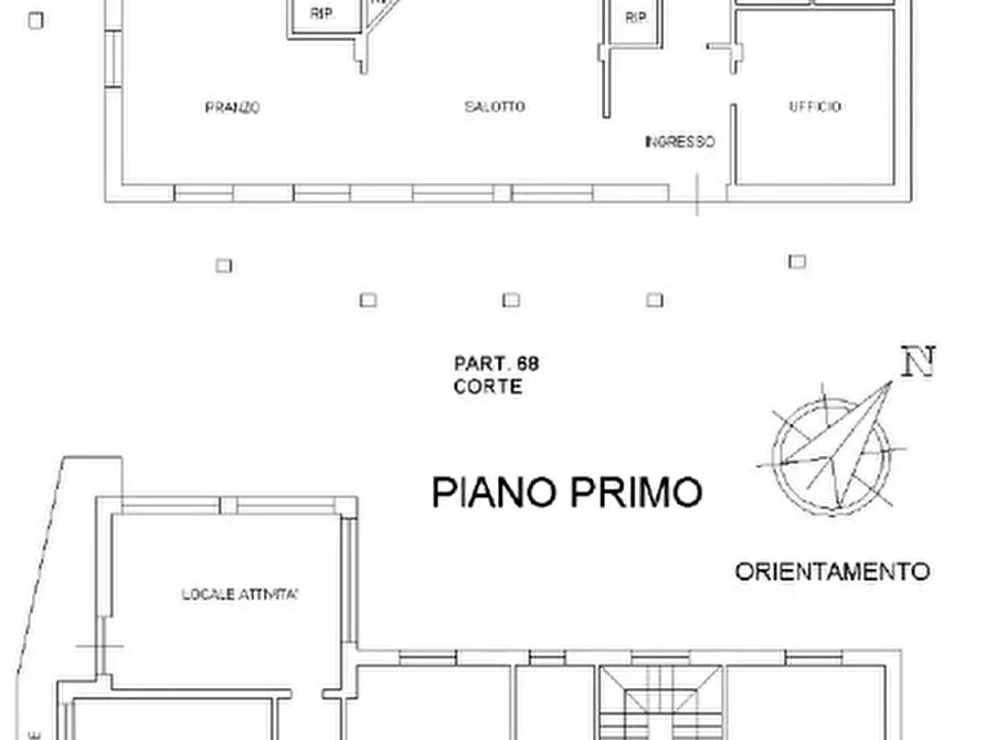 Immagine 32 di Villa in vendita  in PIAZZA SAVONA 25 a Monastero Bormida