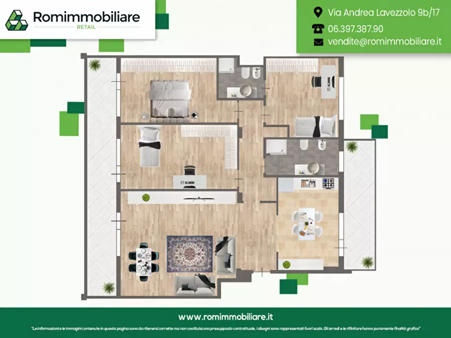 Immagine 34 di Appartamento in vendita  in Via Padre Giovanni Antonio Filippini a Roma