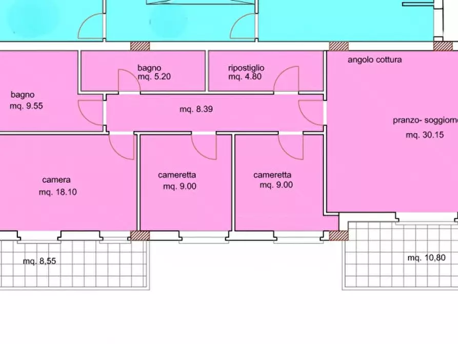 Immagine 2 di Appartamento in vendita  a Magione
