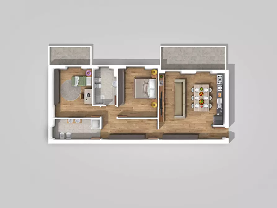 Immagine 4 di Appartamento in vendita  a Magione