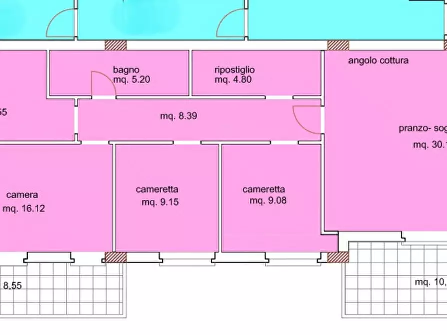 Immagine 2 di Appartamento in vendita  a Magione