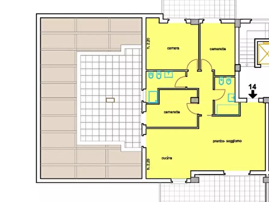 Immagine 4 di Appartamento in vendita  a Magione