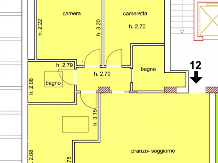 Immagine 5 di Appartamento in vendita  a Magione