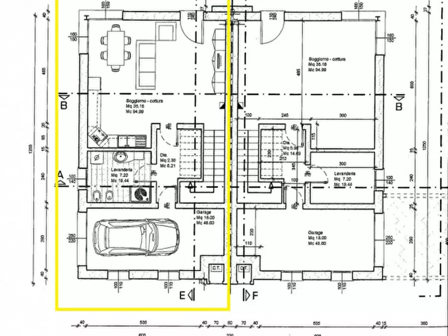 Immagine 14 di Casa bifamiliare in vendita  in Via Val Chiesa, 6 a Pozzonovo
