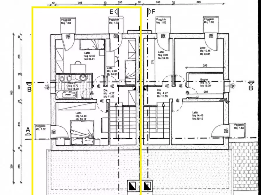Immagine 15 di Casa bifamiliare in vendita  in Via Val Chiesa, 6 a Pozzonovo