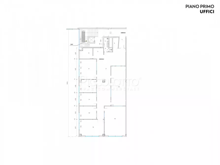Immagine 13 di Ufficio in affitto  in via Ferraris Galileo a Montebelluna