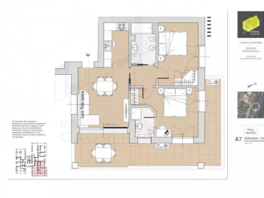 Immagine 11 di Appartamento in vendita  in Via Sandro Pertini a Calderara Di Reno