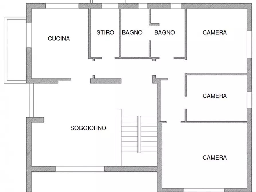 Immagine 3 di Casa indipendente in vendita  in via zompini a Montebelluna