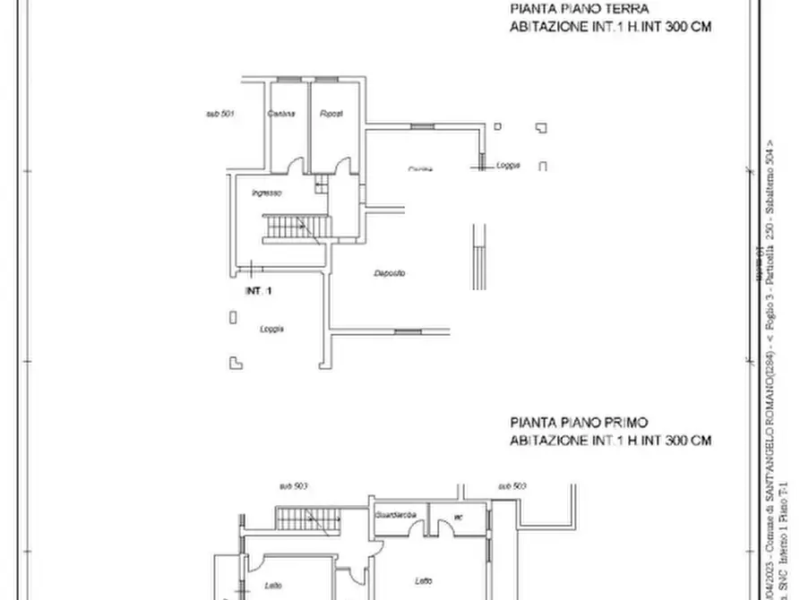 Immagine 3 di Villa in vendita  in Via L. Manara a Sant'angelo Romano