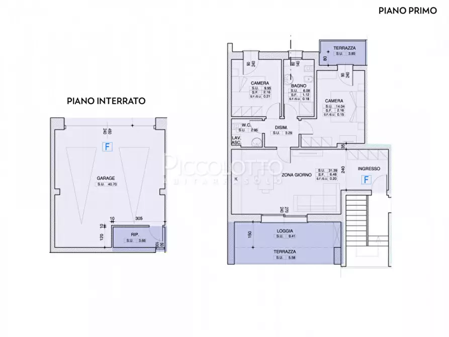 Immagine 13 di Attico in vendita  in via Calò a Asolo