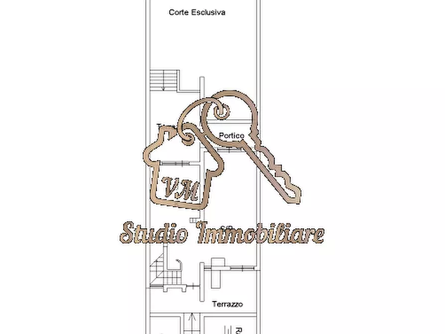 Immagine 31 di Villetta a schiera in vendita  in Via San Giuseppe da Leonessa,35 a Roma