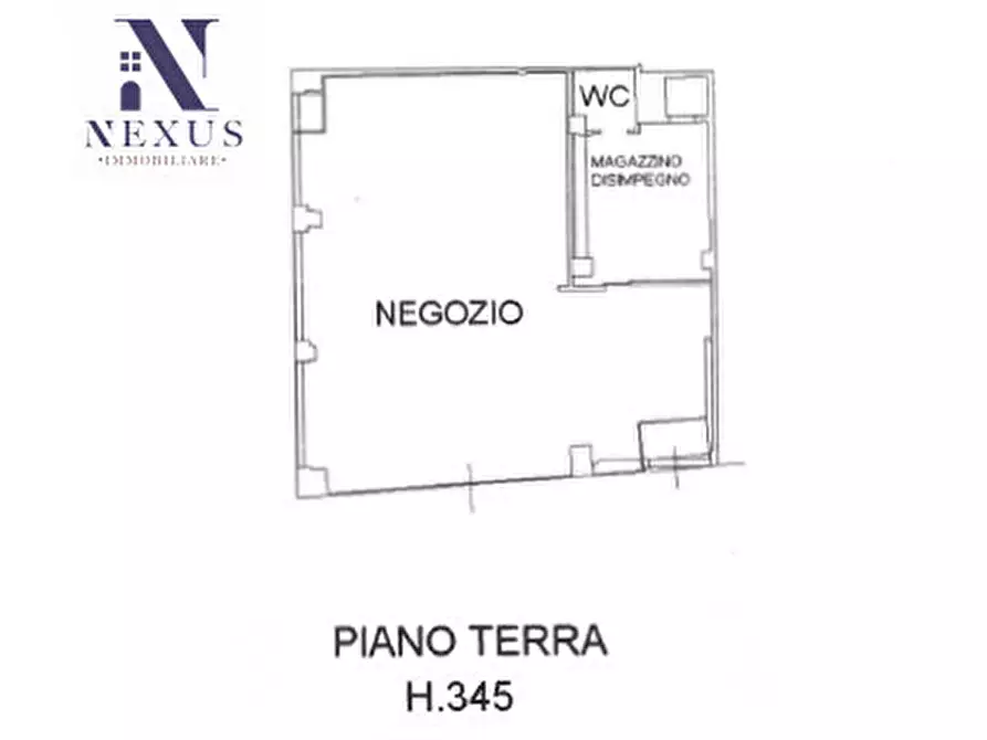 Immagine 19 di Negozio in affitto  in Via U. De' Pili 32 a Fano