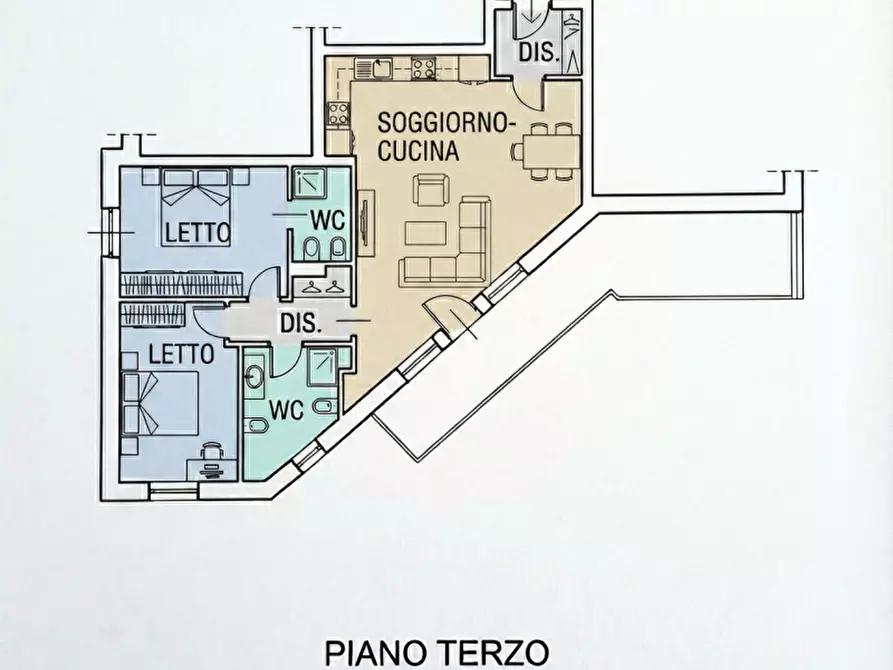 Immagine 14 di Appartamento in vendita  a San Bonifacio