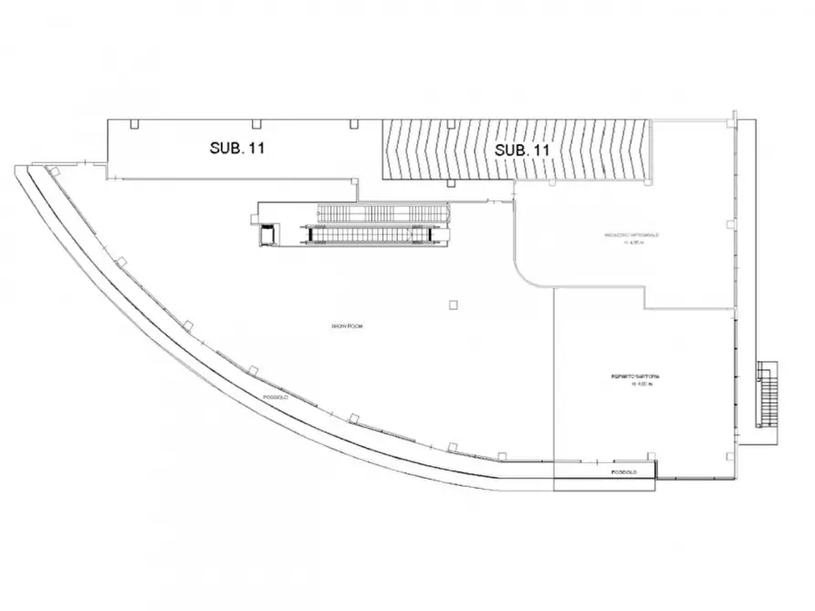Immagine 26 di Negozio in vendita  in Via S. Travaglia, N. 1 a Monselice