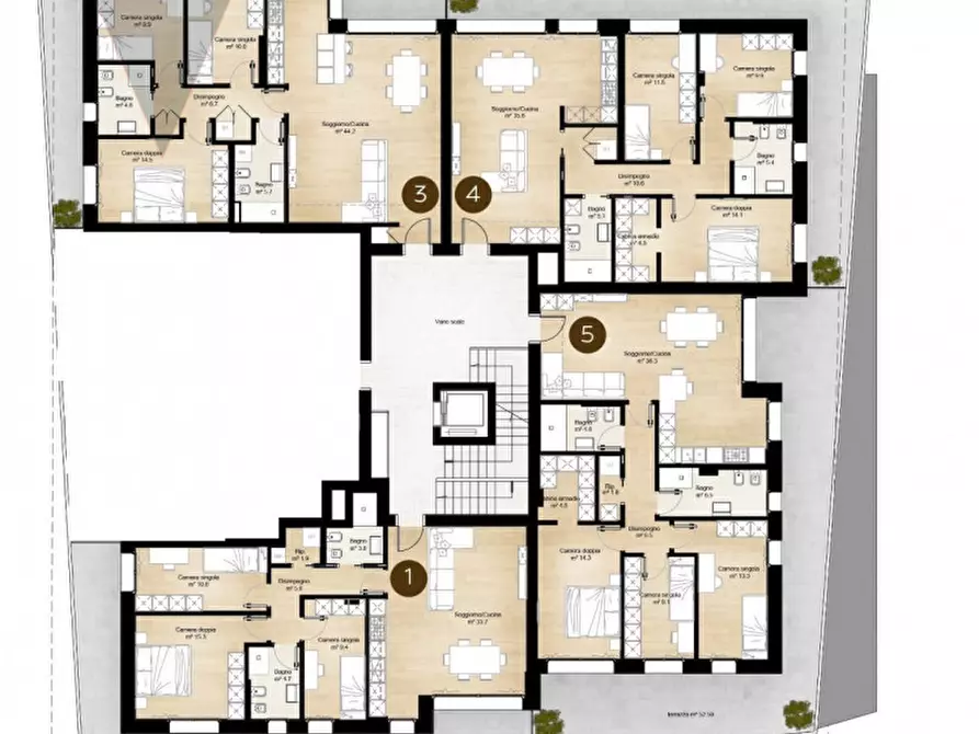 Immagine 35 di Appartamento in vendita  a Venezia