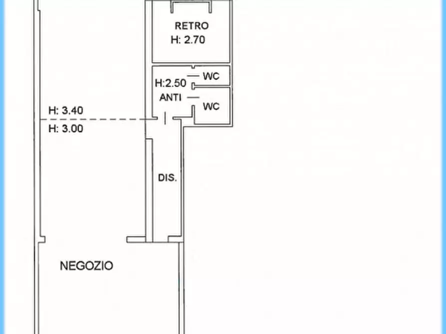 Immagine 1 di Negozio in vendita  in via udine a San Donà Di Piave