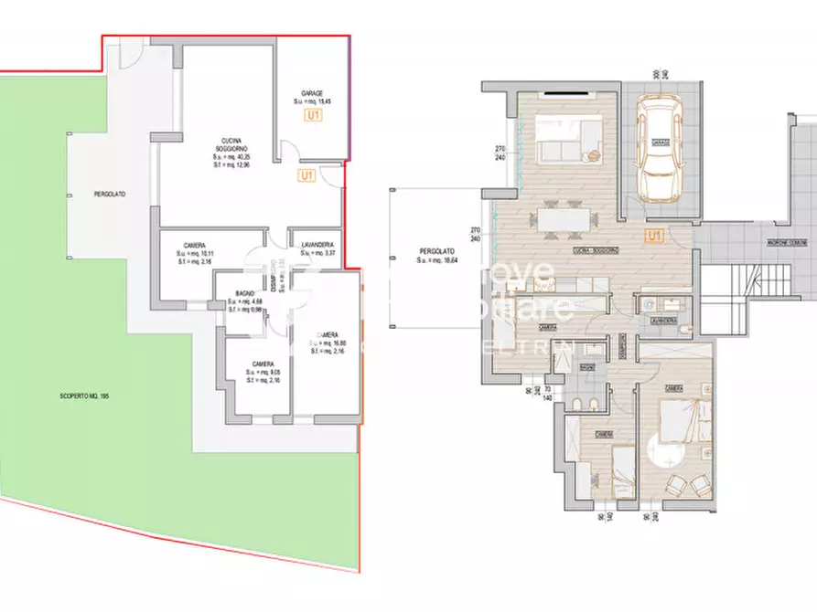 Immagine 21 di Appartamento in vendita  in Via Schiavonesca Vecchia / Via Schiavonesca a Trevignano