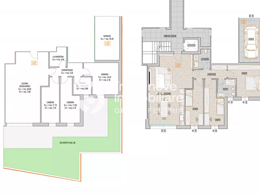 Immagine 22 di Appartamento in vendita  in Via Schiavonesca Vecchia / Via Schiavonesca a Trevignano