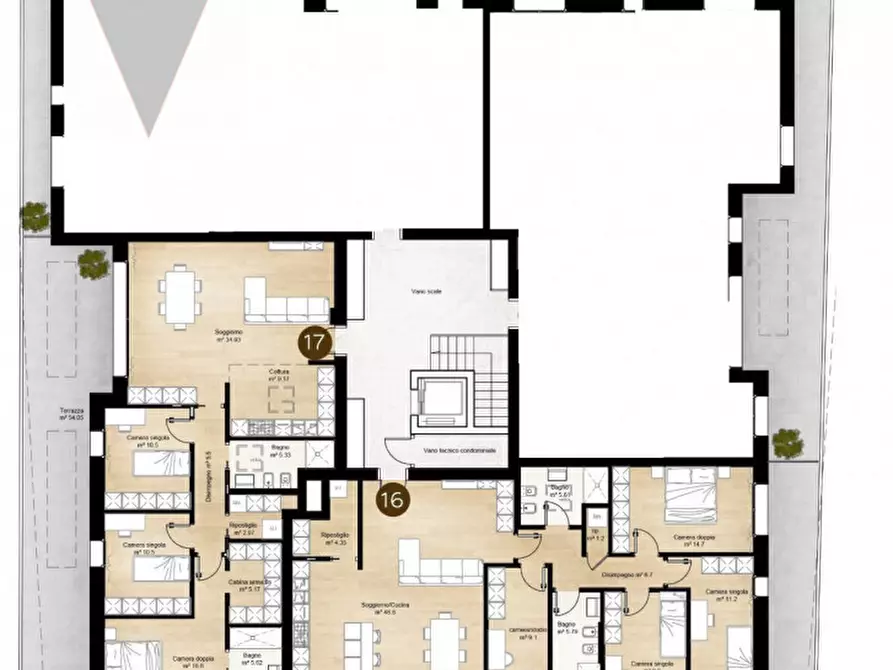 Immagine 35 di Appartamento in vendita  a Venezia