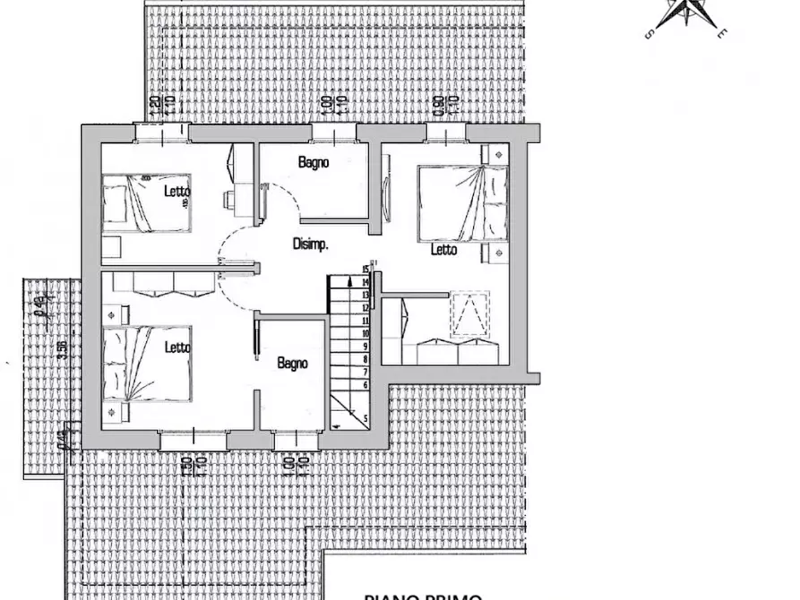 Immagine 6 di Casa bifamiliare in vendita  in Via Montano II a Villaga