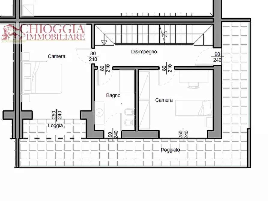 Immagine 22 di Villa in vendita  in Viale Mediterraneo a Chioggia