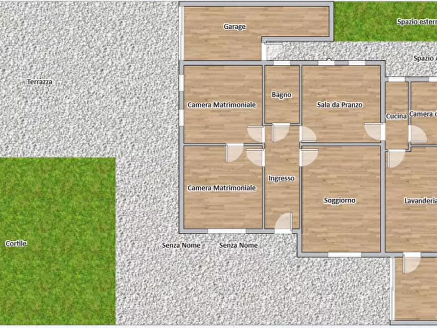 Immagine 14 di Casa indipendente in vendita  a Padova