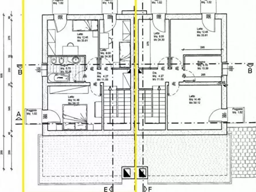 Immagine 15 di Casa bifamiliare in vendita  in Via Valchiesa a Pozzonovo