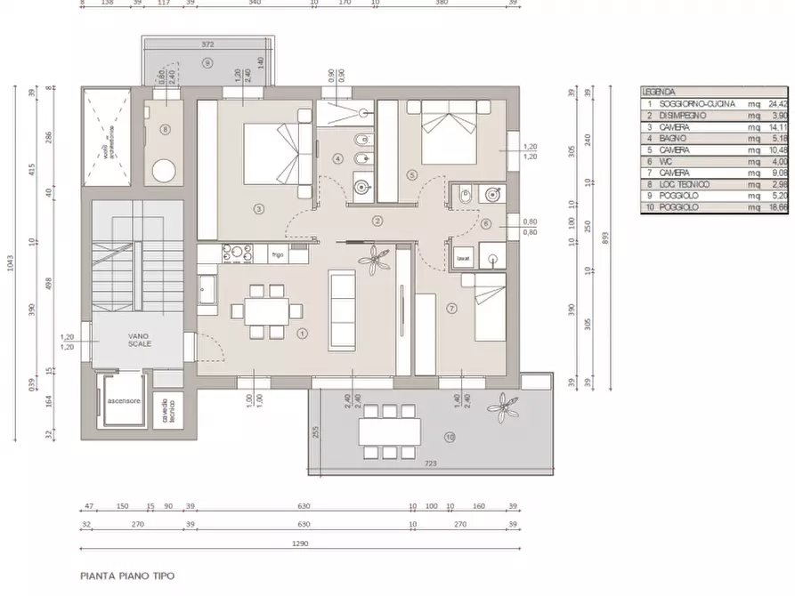 Immagine 16 di Appartamento in vendita  a Jesolo