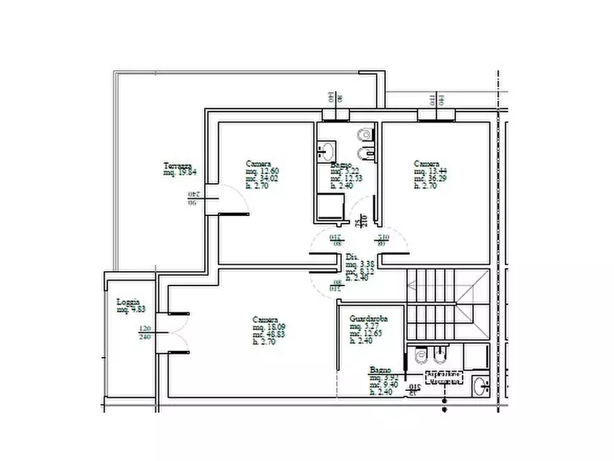 Immagine 7 di Casa quadrifamiliare in vendita  in Via Roveri a Abano Terme