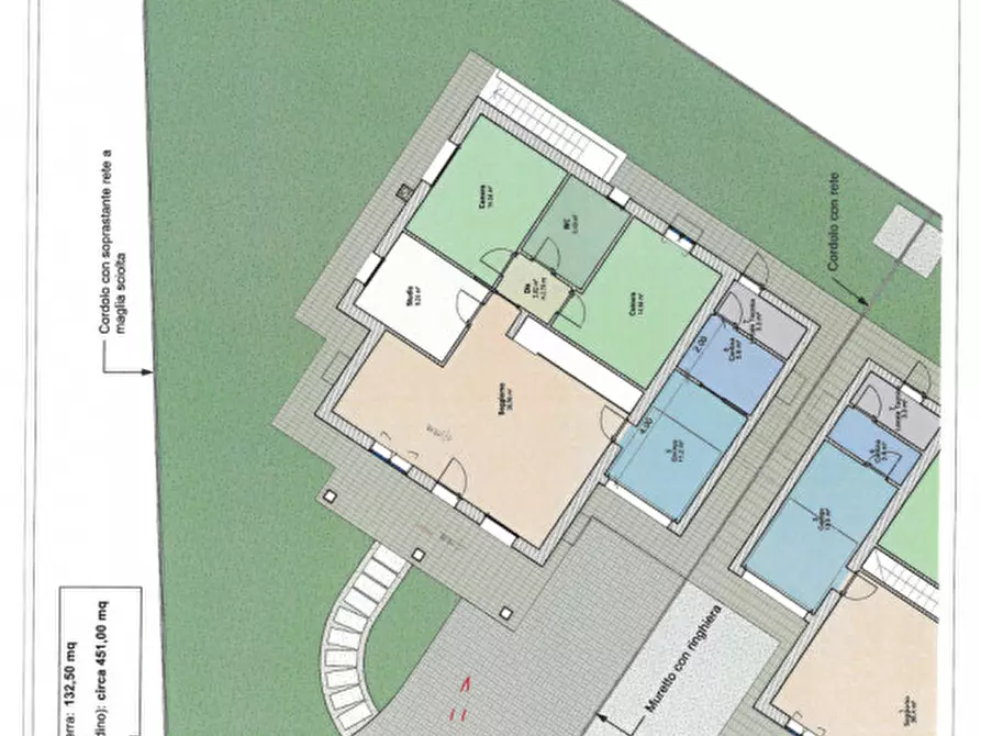 Immagine 3 di Villa in vendita  in via levanella scambio a Montevarchi