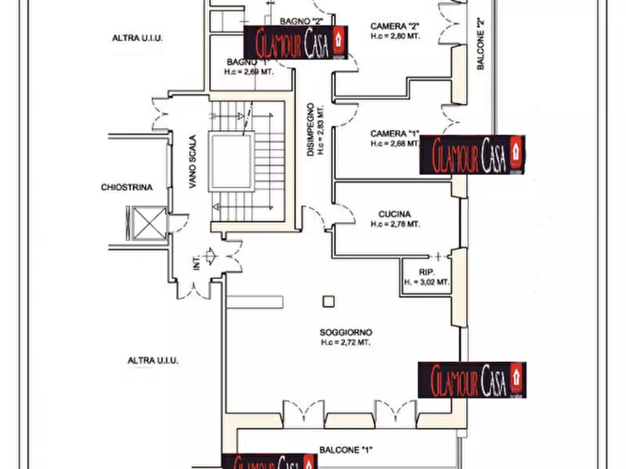 Immagine 2 di Appartamento in vendita  in Via Cino da Pistoia a Roma