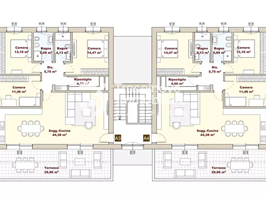 Immagine 23 di Appartamento in vendita  in Via Giovanni Comisso a Paese