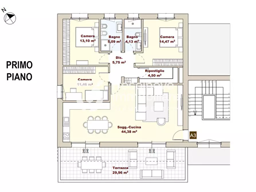Immagine 24 di Appartamento in vendita  in Via Giovanni Comisso a Paese