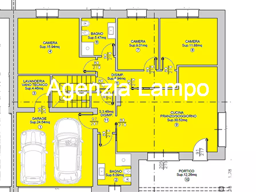Immagine 14 di Casa bifamiliare in vendita  in Vai Borgo Casoni a Pordenone
