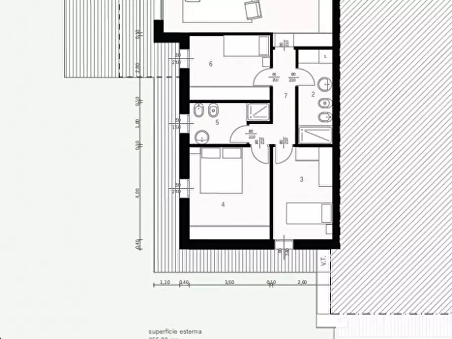 Immagine 6 di Appartamento in vendita  in Via San Martino a Oderzo