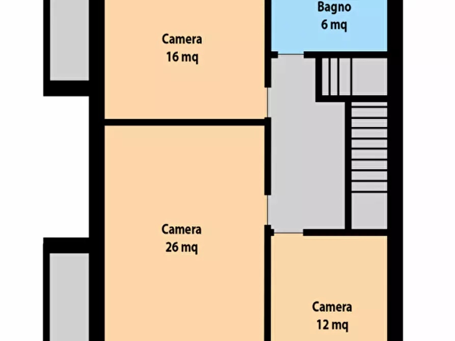 Immagine 6 di Casa quadrifamiliare in vendita  in Via Sandro Pertini snc a Campagna Lupia