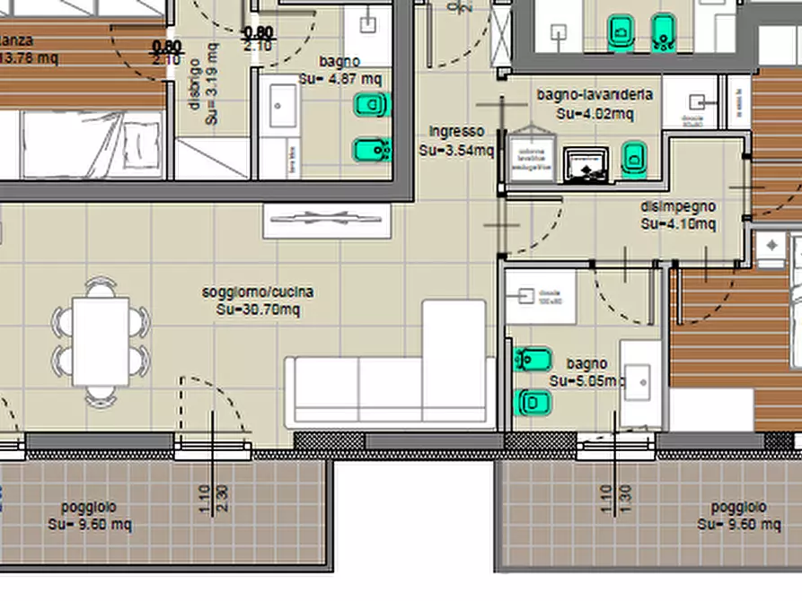 Immagine 2 di Appartamento in vendita  in Via dei Vegri a Aldeno