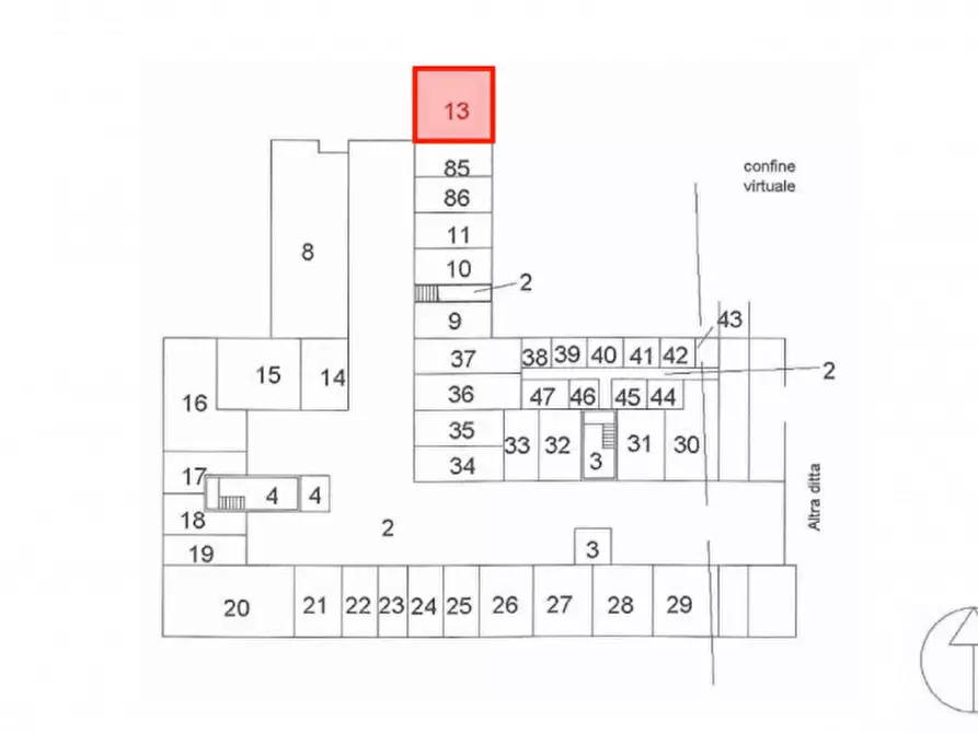 Immagine 7 di Posto auto in vendita  in Via Vietnam, 31, 06083 Bastia Umbra PG, Italia a Bastia Umbra