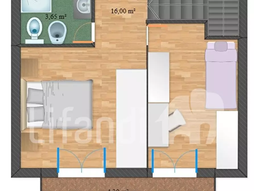 Immagine 37 di Appartamento in vendita  a Torri Del Benaco