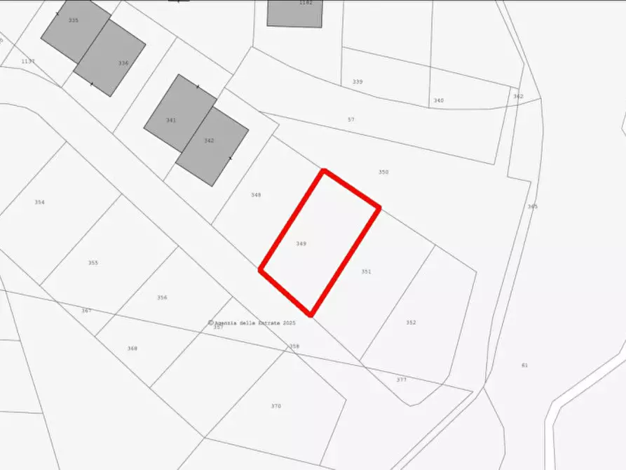 Immagine 12 di Terreno in vendita  in Loc. Branca - Via Basento, N. snc a Gubbio