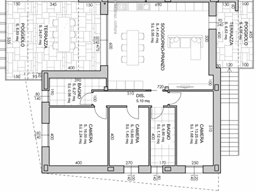 Immagine 9 di Appartamento in vendita  in Via Carso a Salzano