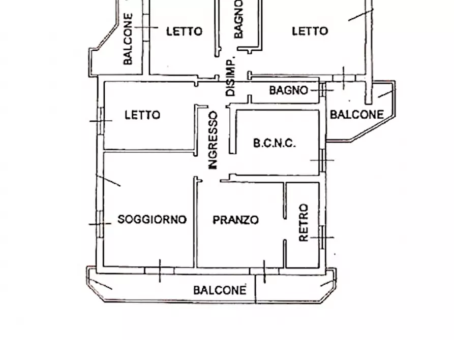 Immagine 12 di Appartamento in vendita  in Via Madonna dello Schioppo a Cesena