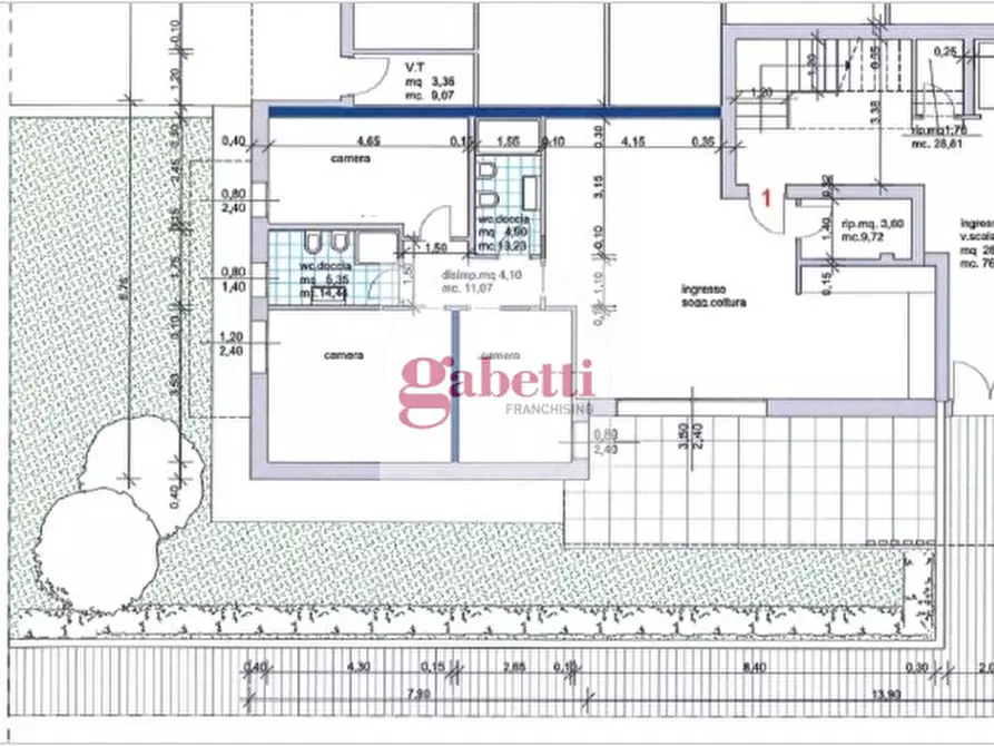 Immagine 8 di Appartamento in vendita  in Via Giacomo Ciamician a Padova
