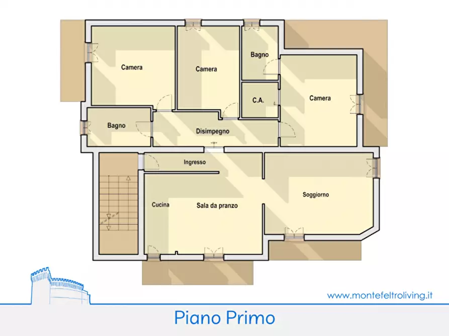 Immagine 30 di Appartamento in vendita  in Corso Giovanni XXIII a Piandimeleto