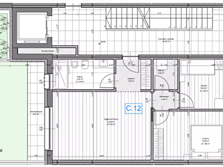 Immagine 22 di Appartamento in vendita  in Via del Porto a Aldeno