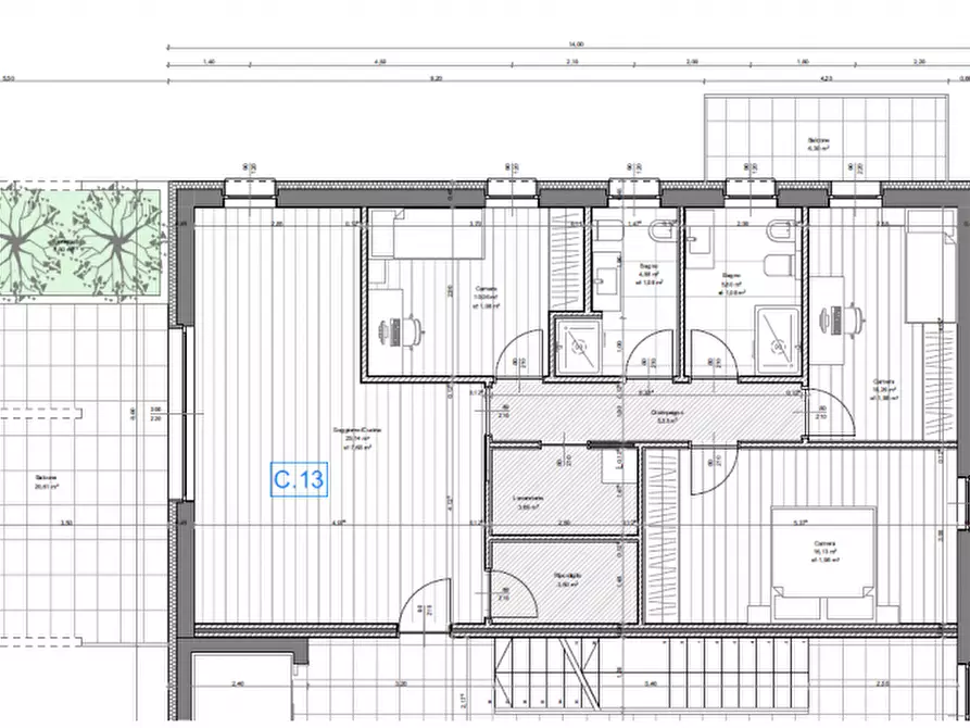 Immagine 23 di Appartamento in vendita  in Via del Porto a Aldeno