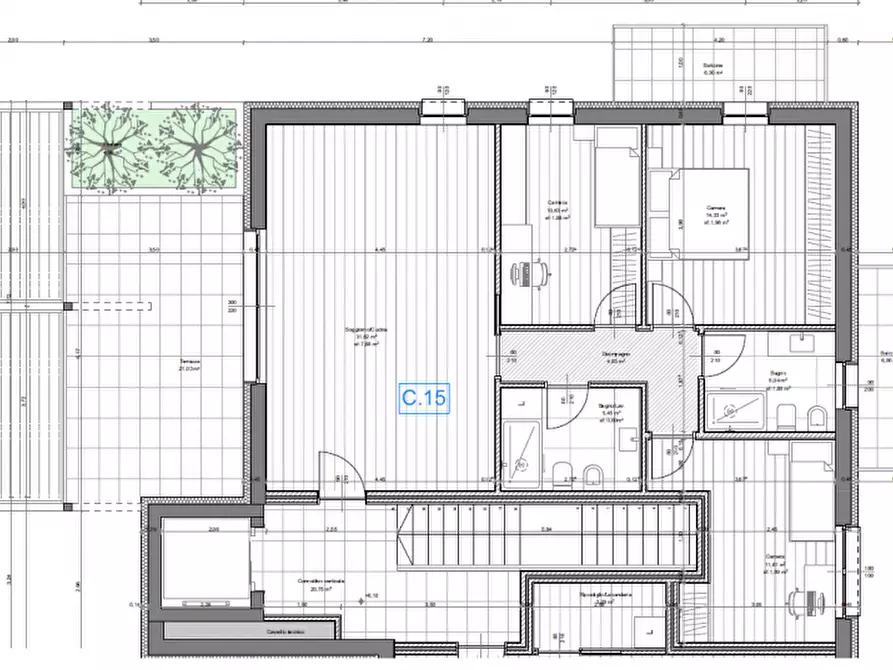 Immagine 23 di Appartamento in vendita  in Via del Porto a Aldeno