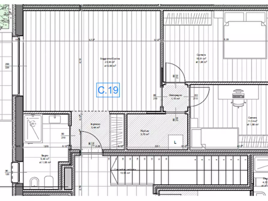 Immagine 23 di Appartamento in vendita  in Via del Porto a Aldeno